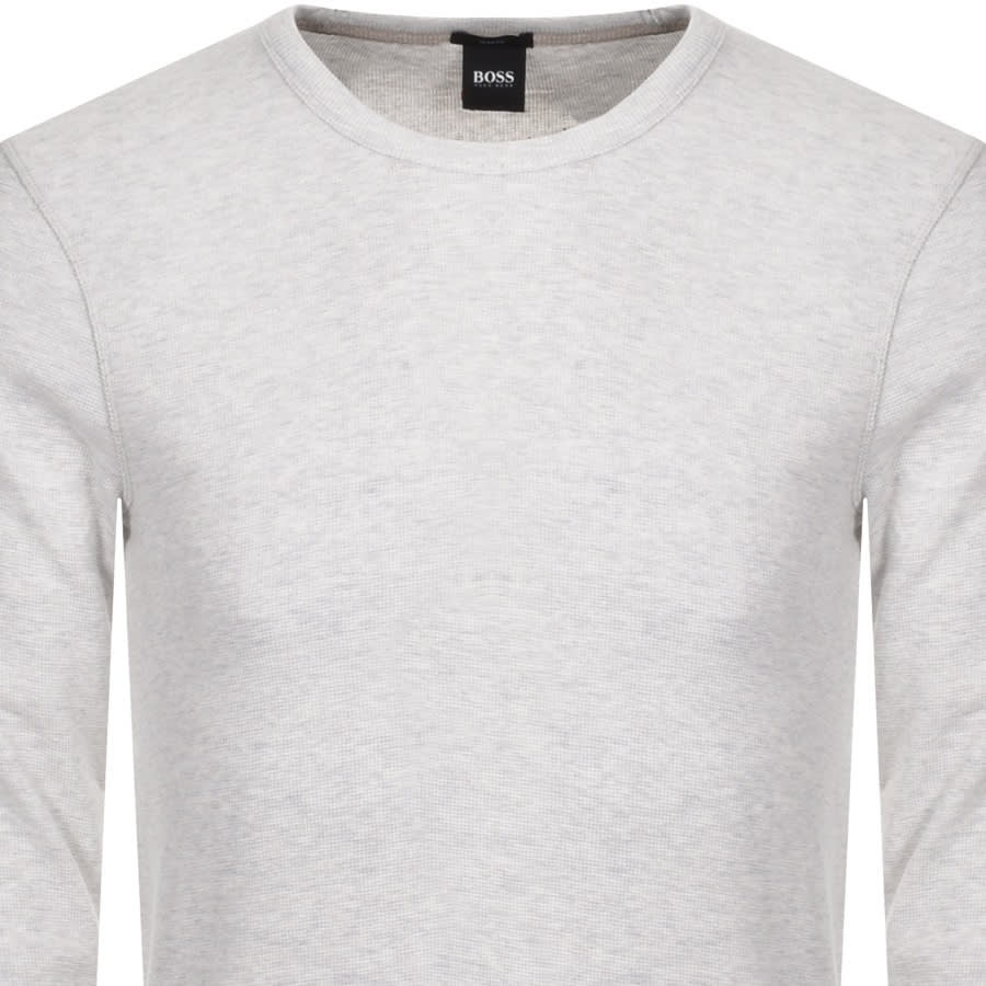 Alternative Image for ProductBOSS Long Sleeved Tempest T Shirt White2